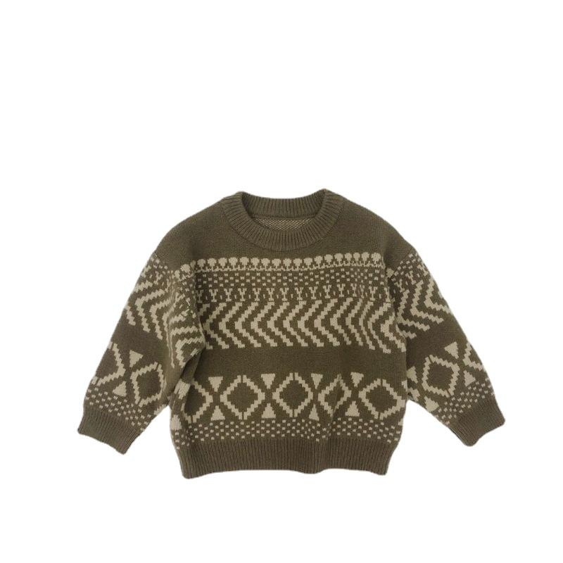 Jackets Autumn Winter Children's Jacquard Design Sweater Coat Baby Boys And Girls Long Sleeve Knited Casual Cotton Pullover 1-6 Y, Blue;gray
Jackets Autumn Winter Children's Jacquard Design Sweater Coat Baby Boys And Girls Long Sleeve Knited Casual Cotton Pullover 1-6 Y, Blue;gray