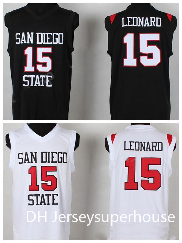 Men College 15 Kawhi Leonard San Diego State Jerseys Cheap Black Team Color White Basketball Leonard Jersey University Breathable Quality, Black;red
Men College 15 Kawhi Leonard San Diego State Jerseys Cheap Black Team Color White Basketball Leonard Jersey University Breathable Quality, Black;red
