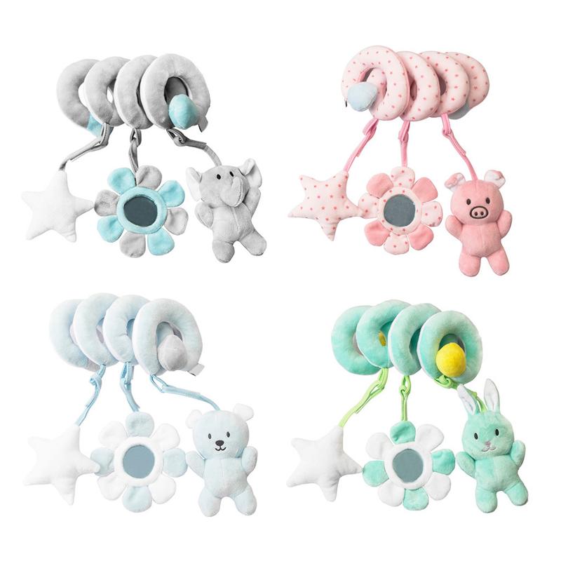 Rattles Mobile To Bed Baby Toys Cute Crib Stroller Spiral Born 0-12 Months Educational Cartoon Animals Soft Infant Rattle Toy Parts & Access
Rattles Mobile To Bed Baby Toys Cute Crib Stroller Spiral Born 0-12 Months Educational Cartoon Animals Soft Infant Rattle Toy Parts & Access