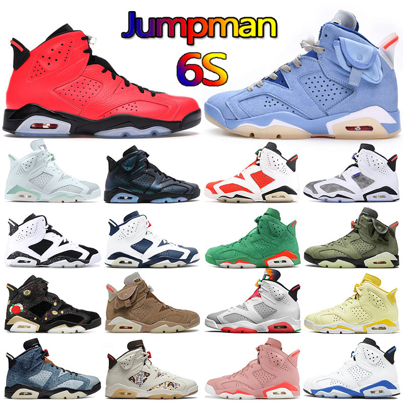 Top Jumpman 6 6s DMP Basketball Shoes Mens Women Triple Black Infrared Sports Blue Washed Denim Hare Angry Bull Vintage Designer Trainers Sport Sneakers, W19 40-47
Top Jumpman 6 6s DMP Basketball Shoes Mens Women Triple Black Infrared Sports Blue Washed Denim Hare Angry Bull Vintage Designer Trainers Sport Sneakers, W19 40-47