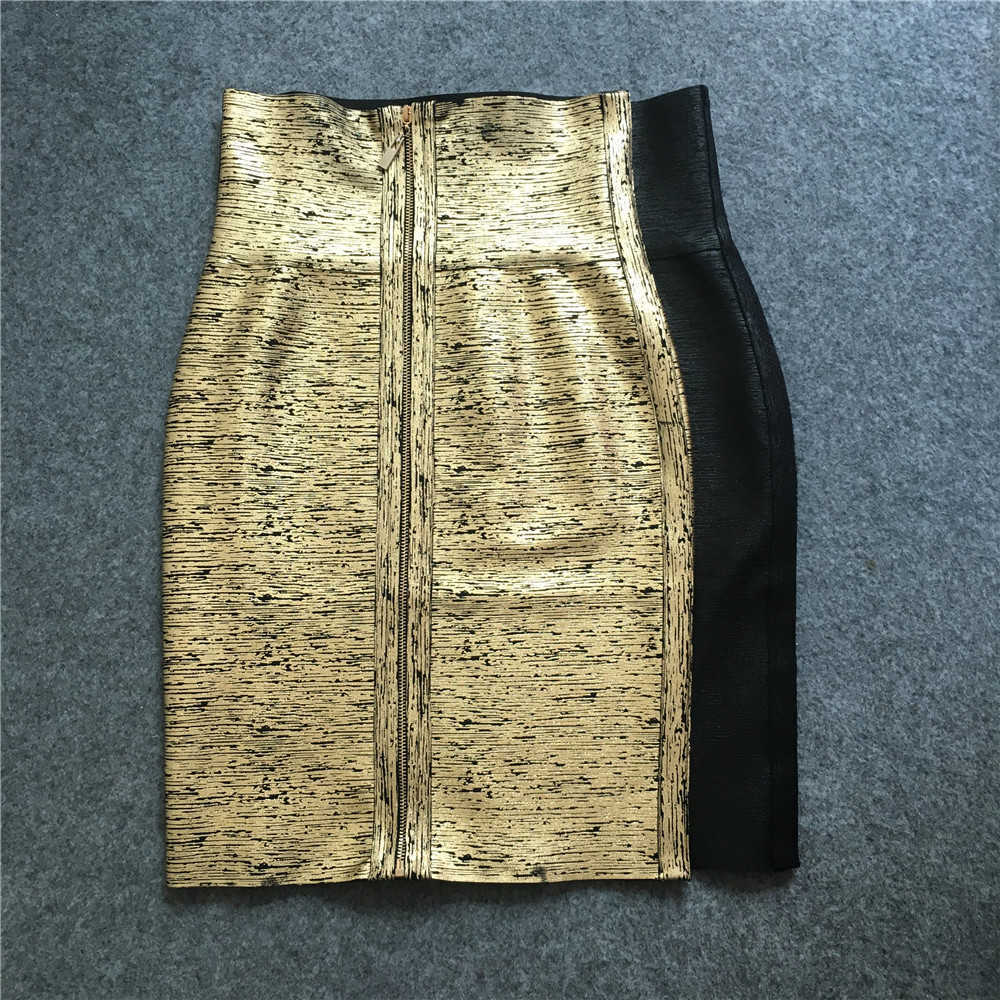Bandage Skirts Fashion Sexy Arrival Summer Black Bodycon Party Celebrity Club 210619
