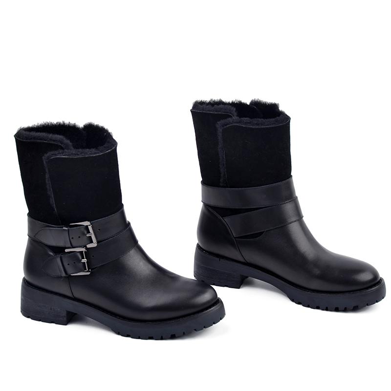 Boots Donna-in Black Winter Snow Women Real Fur Slip On Mid Calf Platform Luxury Genuine Leather Shoes Female Clearance Size 41
Boots Donna-in Black Winter Snow Women Real Fur Slip On Mid Calf Platform Luxury Genuine Leather Shoes Female Clearance Size 41