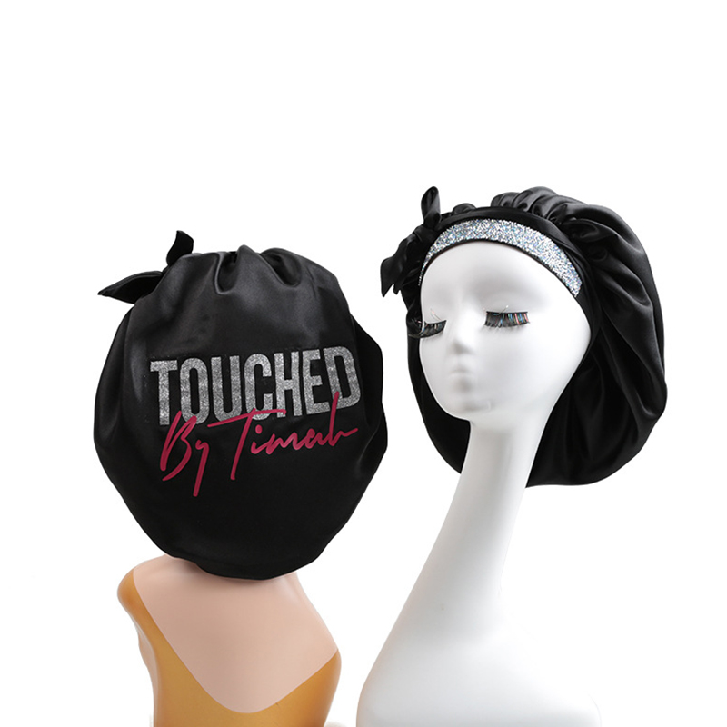 Customized logo brand name haircut cap hair band Diamond-studded silk night diamond cap, shower , wig and turban, Black;brown
Customized logo brand name haircut cap hair band Diamond-studded silk night diamond cap, shower , wig and turban, Black;brown
