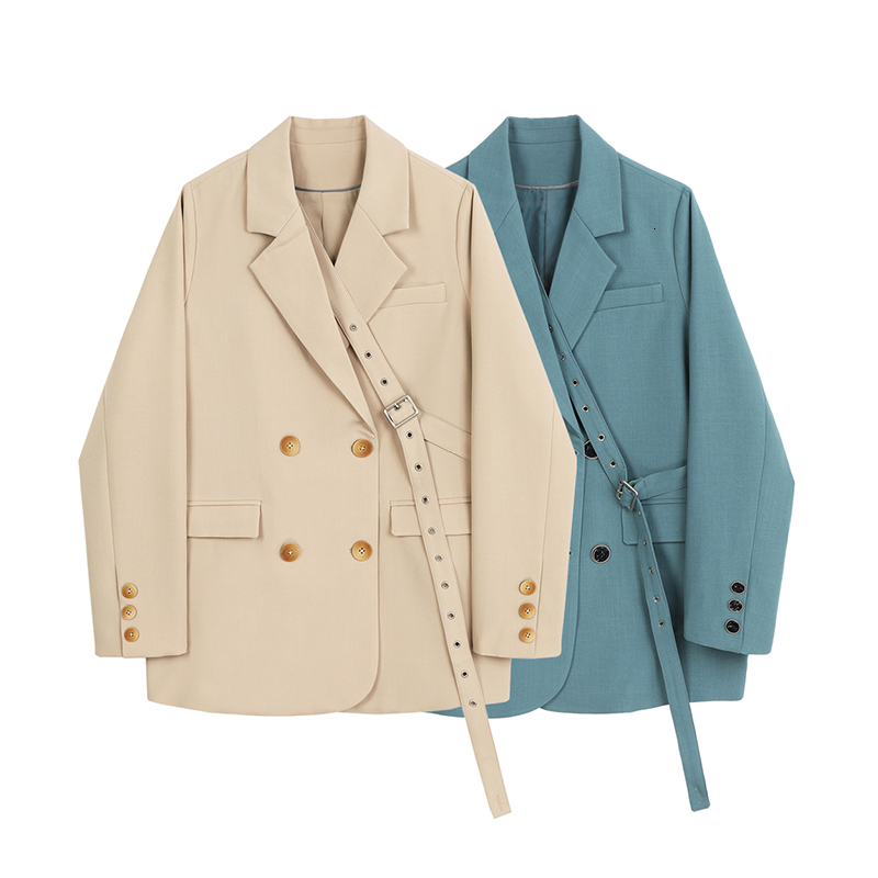 women's suits & blazers nova mulher blazers coréia do escritório outono inverno moda manga longa casual sólido cinto solto jaquetas out, White;black
women's suits & blazers nova mulher blazers coréia do escritório outono inverno moda manga longa casual sólido cinto solto jaquetas out, White;black
