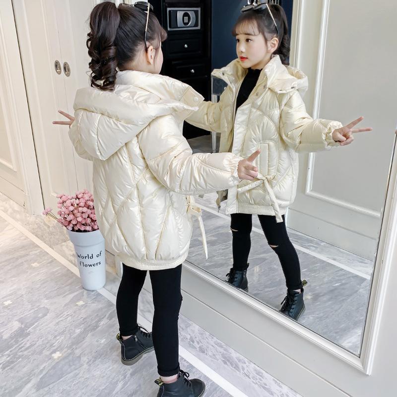 Jackets Children's Coat Winter Hooded Thickened Long For Girls Warm Big Girl Padded Jacket Teenage Clothing 4-14yrs White Black, Blue;gray
Jackets Children's Coat Winter Hooded Thickened Long For Girls Warm Big Girl Padded Jacket Teenage Clothing 4-14yrs White Black, Blue;gray