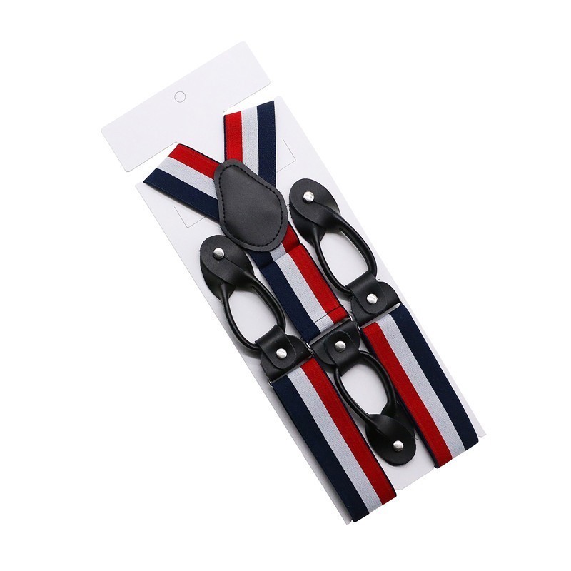 120cm Fashion Pattern Men/women Y-back Genuine Real Leather Trimmed Button End Elastic Tuxedo Pant Shirt Suspenders
120cm Fashion Pattern Men/women Y-back Genuine Real Leather Trimmed Button End Elastic Tuxedo Pant Shirt Suspenders