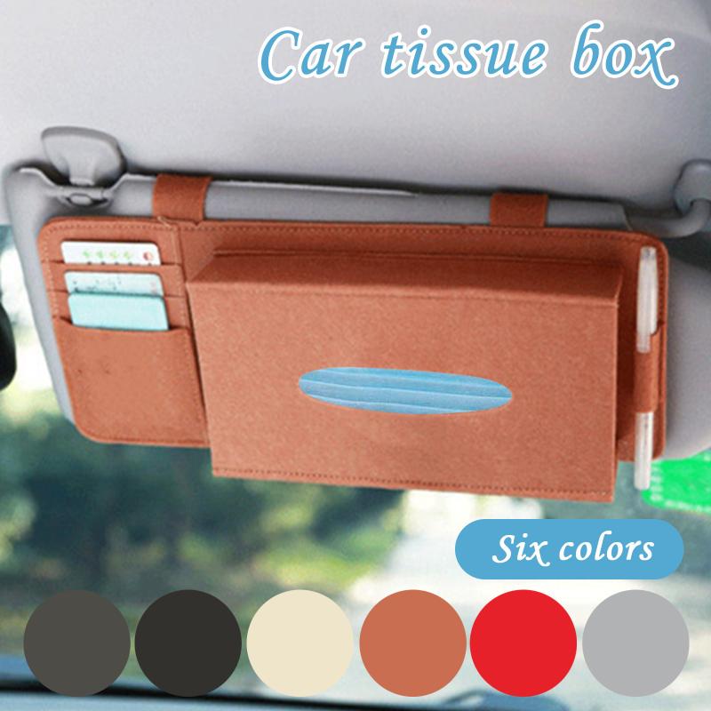 Storage Boxes Creative Car Mask Box Hanging Type Ceiling Sun Visor Organizer For Paper Towel Tissue & Napkins
Storage Boxes Creative Car Mask Box Hanging Type Ceiling Sun Visor Organizer For Paper Towel Tissue & Napkins