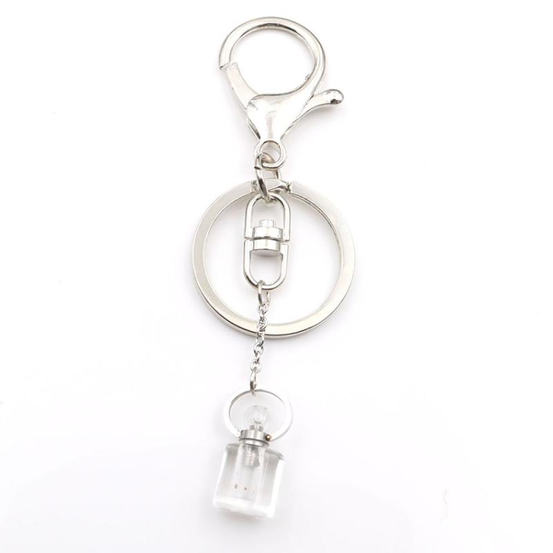 Keychains Crystal Scent-bottle Pendant Perfume Bottle Hanging Bag Decor Car Key Holder Ring Essential Oil Diffuser Jewelry
Keychains Crystal Scent-bottle Pendant Perfume Bottle Hanging Bag Decor Car Key Holder Ring Essential Oil Diffuser Jewelry