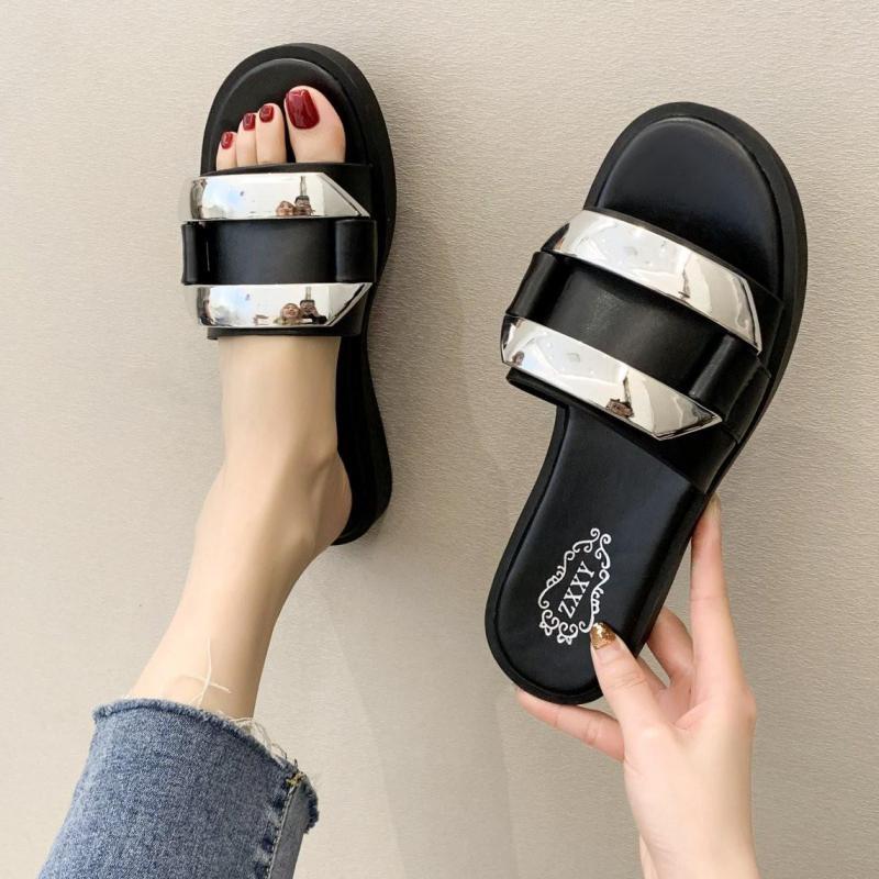 Slippers 35-43 Size Large Women's Shoes Fat Feet Summer Open-toed One-word Fairy Style With Skirt Sandals Fashion, Beige
Slippers 35-43 Size Large Women's Shoes Fat Feet Summer Open-toed One-word Fairy Style With Skirt Sandals Fashion, Beige