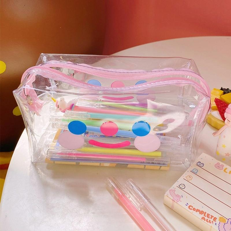 Storage Boxes & Bins Transparent Bags Wash Make Up Cases Cosmetic Travel Waterproof Toiletry Simple Fashion Portable Large Capacity PVC Zipp
Storage Boxes & Bins Transparent Bags Wash Make Up Cases Cosmetic Travel Waterproof Toiletry Simple Fashion Portable Large Capacity PVC Zipp
