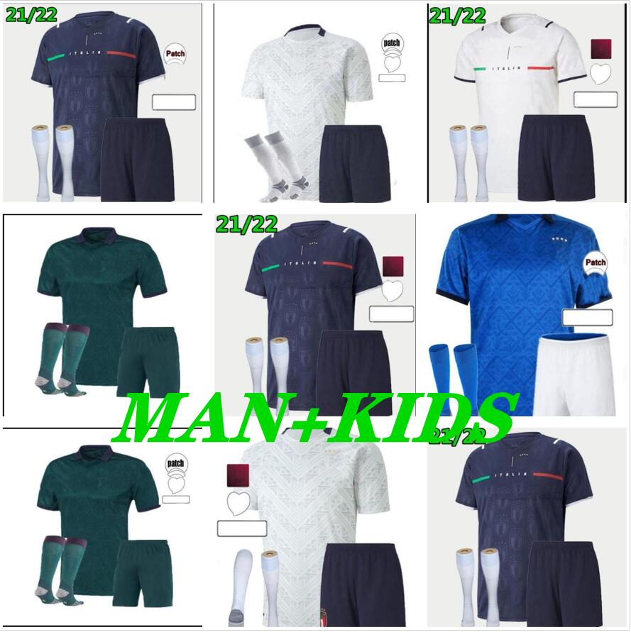 Fans Player version 2021 Italy soccer jerseys INSIGNE CHIESA 21 22 Italia football shirt set CHIELLINI SPINAZZOLA BARELLA IMMOBILE DONNARUMMA men kids kit uniforms, Wine red
Fans Player version 2021 Italy soccer jerseys INSIGNE CHIESA 21 22 Italia football shirt set CHIELLINI SPINAZZOLA BARELLA IMMOBILE DONNARUMMA men kids kit uniforms, Wine red