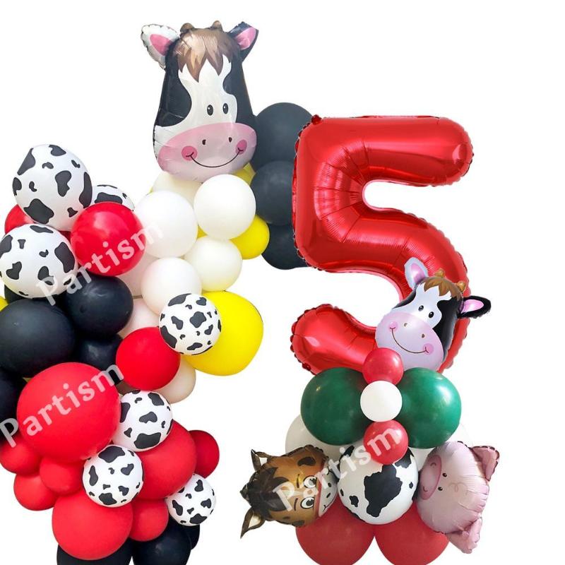 Party Decoration 22pcs Animal Farm Theme Cow/Pig Balloons Figure Tower Set For Kids Happy Birthday Boy DIY Supplies
Party Decoration 22pcs Animal Farm Theme Cow/Pig Balloons Figure Tower Set For Kids Happy Birthday Boy DIY Supplies