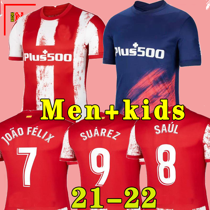 Atletico soccer jerseys 21 22 JOÃO FÉLIX MADRID 2021 2022 M. LLORENTE KOKE SAUL SUAREZ Correa Carrasco camiseta football shirts uniforms men + kids kits set LEMAR DEMBELE, 21/22 away men jersey
Atletico soccer jerseys 21 22 JOÃO FÉLIX MADRID 2021 2022 M. LLORENTE KOKE SAUL SUAREZ Correa Carrasco camiseta football shirts uniforms men + kids kits set LEMAR DEMBELE, 21/22 away men jersey