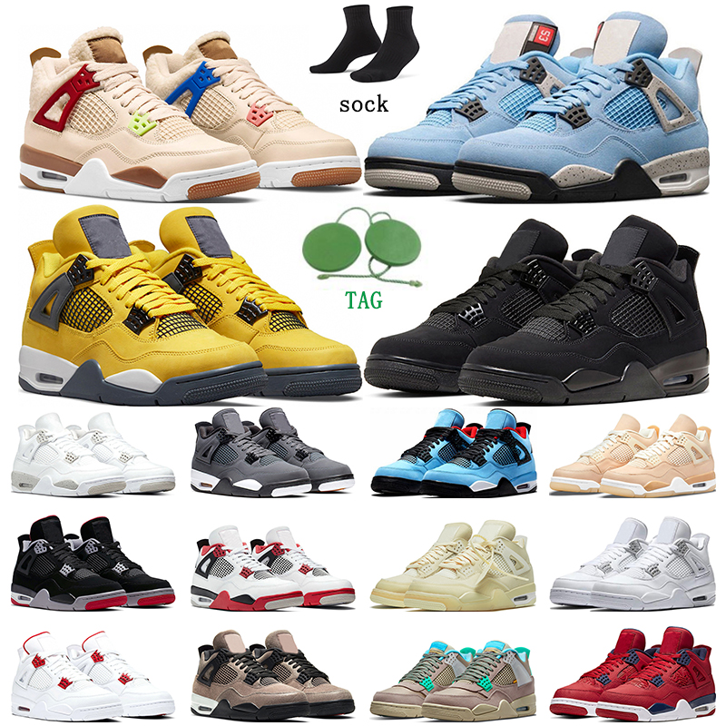 Men Basketball Shoes 4 4s trainers Lightning University Blue Black Cat Shimmer White Oreo Sail Cool Grey Fire Red Pure Money sports sneakers, #21 pure money
Men Basketball Shoes 4 4s trainers Lightning University Blue Black Cat Shimmer White Oreo Sail Cool Grey Fire Red Pure Money sports sneakers, #21 pure money