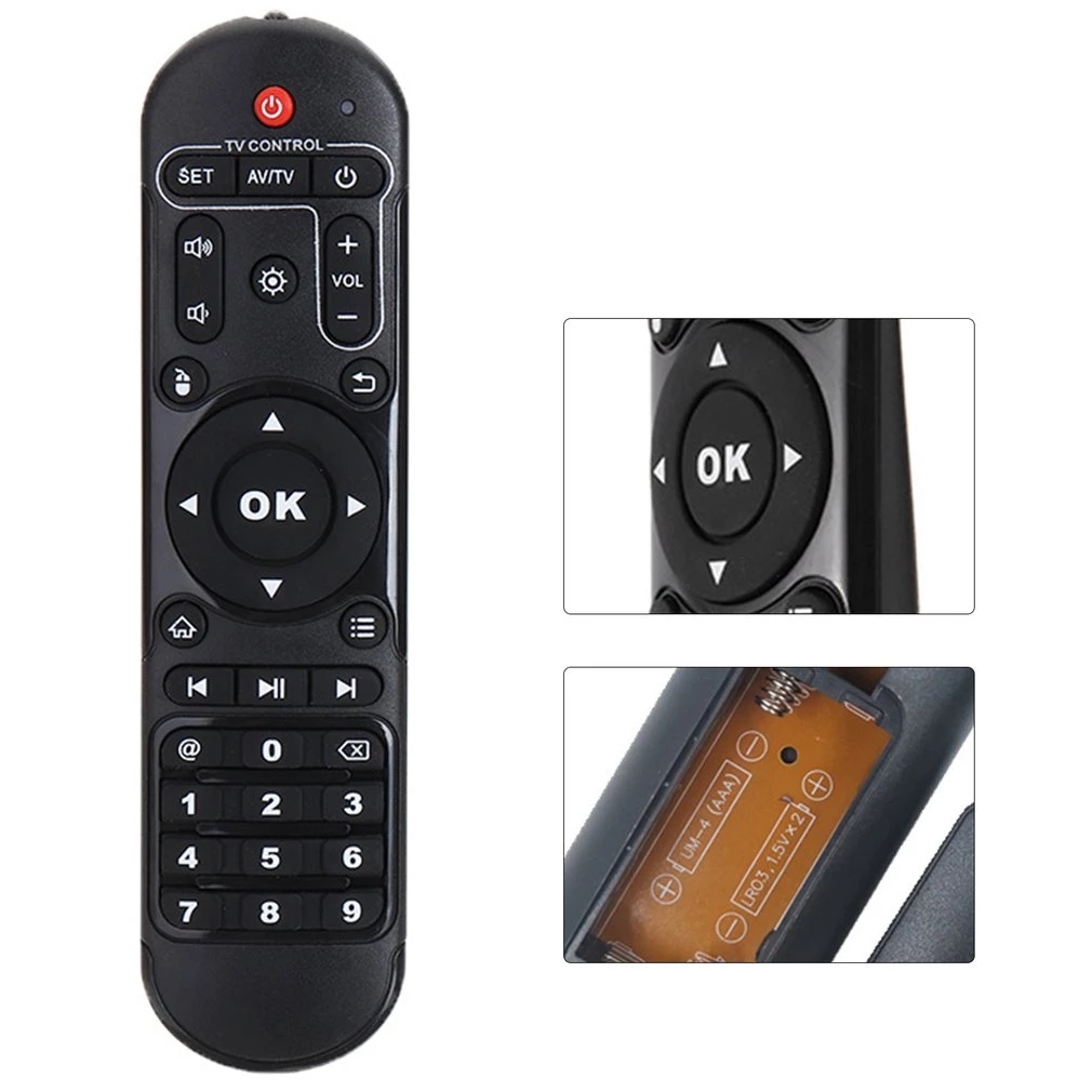 Genuine X96MAX Remote Control for X92 X96Air Aidroid TV Box IR Remote Controller for X96 MAX X98 PRO set top box media player