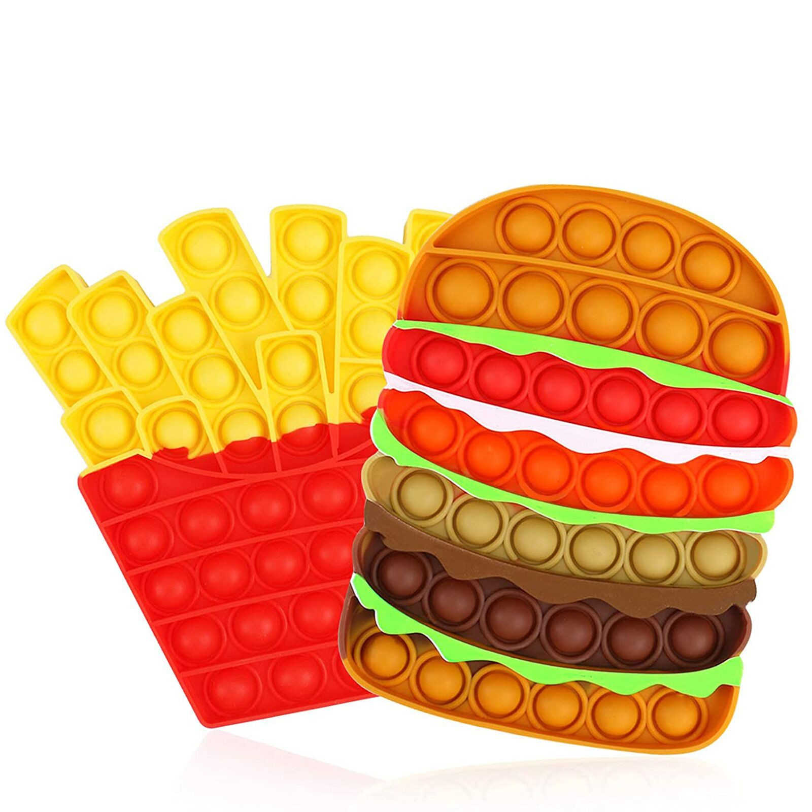 New Fidget Toys Decompression Toy Its Hamburger French Fries Push Its Bubble Antistress Toys Sensory Toy Kawaii Figet Toys H0924
New Fidget Toys Decompression Toy Its Hamburger French Fries Push Its Bubble Antistress Toys Sensory Toy Kawaii Figet Toys H0924