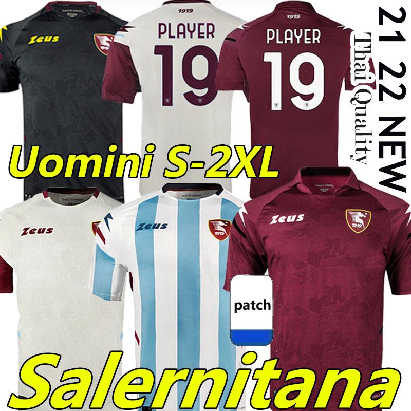 21/22 Salernitana soccer jerseys Home Away Third Fourth Red black white bule 2022 7 RIBÉRY Bonazzoli Belec Gyomber Jaroszynski Coulibal Football shirt uniform, Army green
21/22 Salernitana soccer jerseys Home Away Third Fourth Red black white bule 2022 7 RIBÉRY Bonazzoli Belec Gyomber Jaroszynski Coulibal Football shirt uniform, Army green