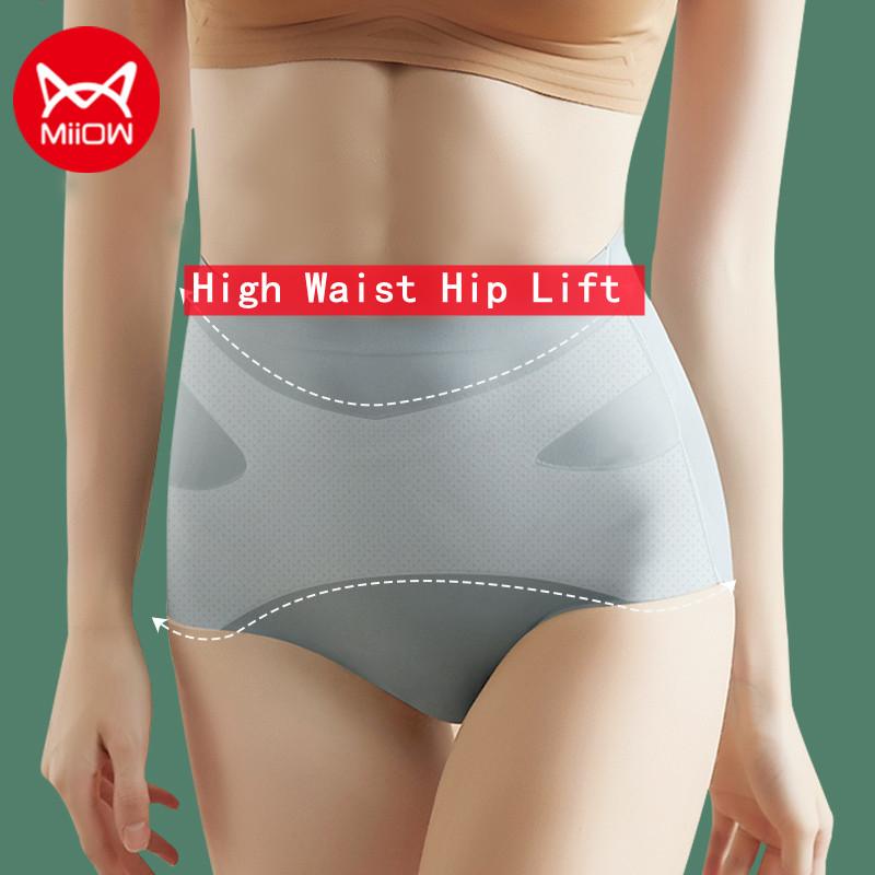 Women's Panties MiiOW 2pcs Mulberry Silk Antibacterial Underwear Abdomen Hip Lift Body Shaping Ladies High Waist 3D Sexy Briefs, Black purple
Women's Panties MiiOW 2pcs Mulberry Silk Antibacterial Underwear Abdomen Hip Lift Body Shaping Ladies High Waist 3D Sexy Briefs, Black purple