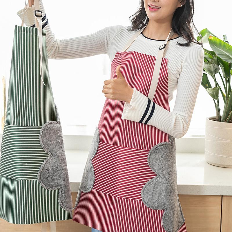 Wipe Hands Cooking Apron Adjustable Double-Side Hand Wiping Waterproof Oil-Proof With Pocket For Housework BBQ Aprons
Wipe Hands Cooking Apron Adjustable Double-Side Hand Wiping Waterproof Oil-Proof With Pocket For Housework BBQ Aprons