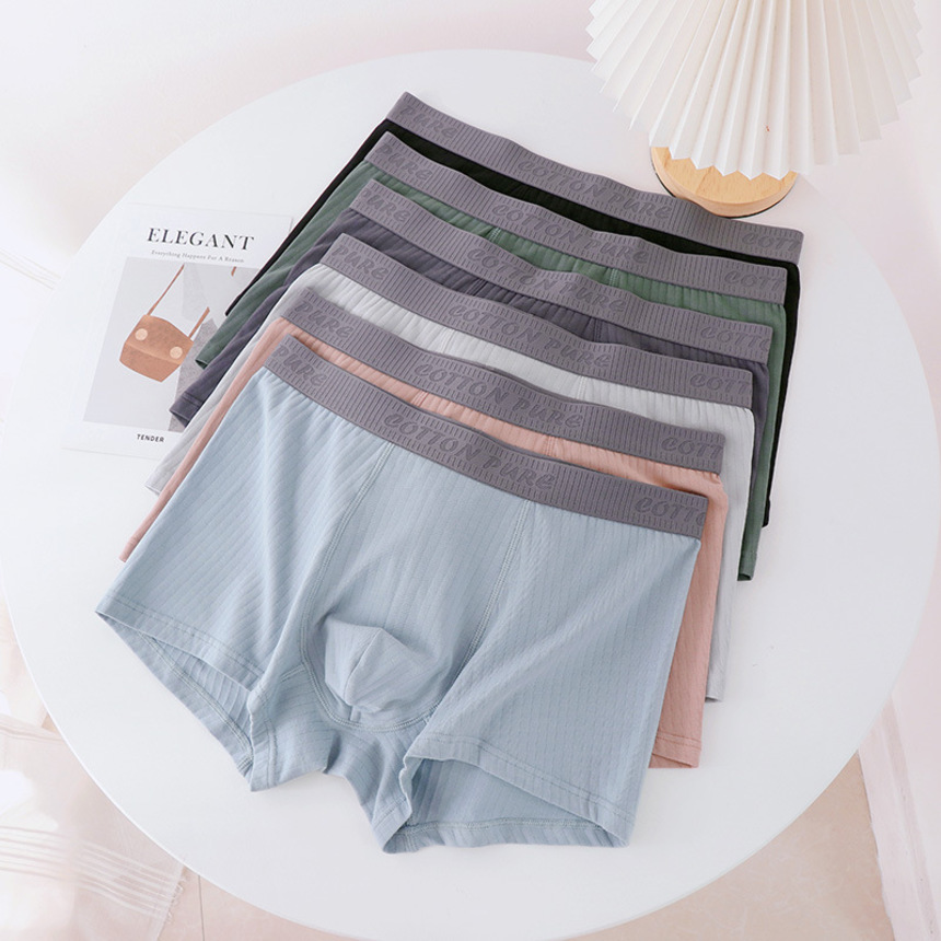 vitality underwear morandi color is the basic pure cotton middle waist tracels breathable simple men's boxer, White;black
vitality underwear morandi color is the basic pure cotton middle waist tracels breathable simple men's boxer, White;black