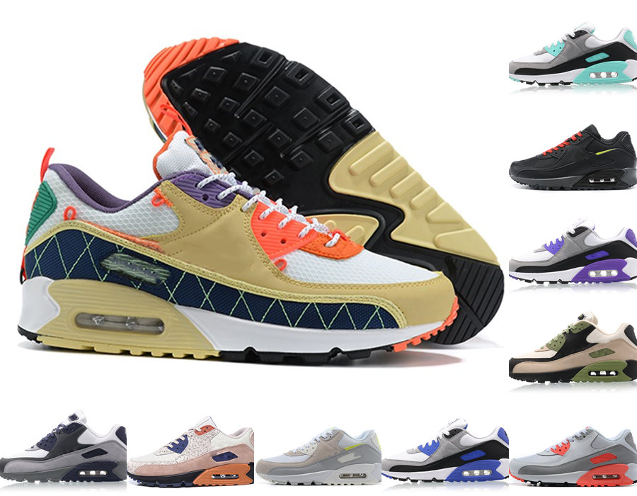 classic 90 running shoes des chaussures 90s mens womens platform sneakers Cool Grey Triple Black Camo Trail Vibes men women sport trainers, 43
classic 90 running shoes des chaussures 90s mens womens platform sneakers Cool Grey Triple Black Camo Trail Vibes men women sport trainers, 43