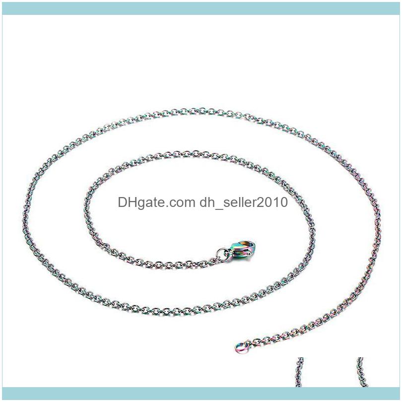 Necklaces & Pendants Jewelryjapanese And Korean Fashion Simple Titanium Steel About Color Necklace Ladies Diy Chains Drop Delivery 2021 S7Om
Necklaces & Pendants Jewelryjapanese And Korean Fashion Simple Titanium Steel About Color Necklace Ladies Diy Chains Drop Delivery 2021 S7Om
