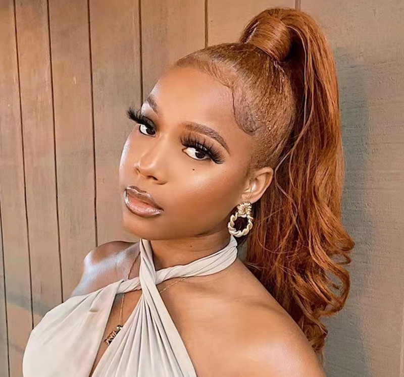 Ginger Wrap Around Ponytail hair extension One Piece Clip in loose Wavy Pony Tail Hair Extensions 18inch human Clips on Hairpiece Copper Orange Red Ponytails 140g
Ginger Wrap Around Ponytail hair extension One Piece Clip in loose Wavy Pony Tail Hair Extensions 18inch human Clips on Hairpiece Copper Orange Red Ponytails 140g