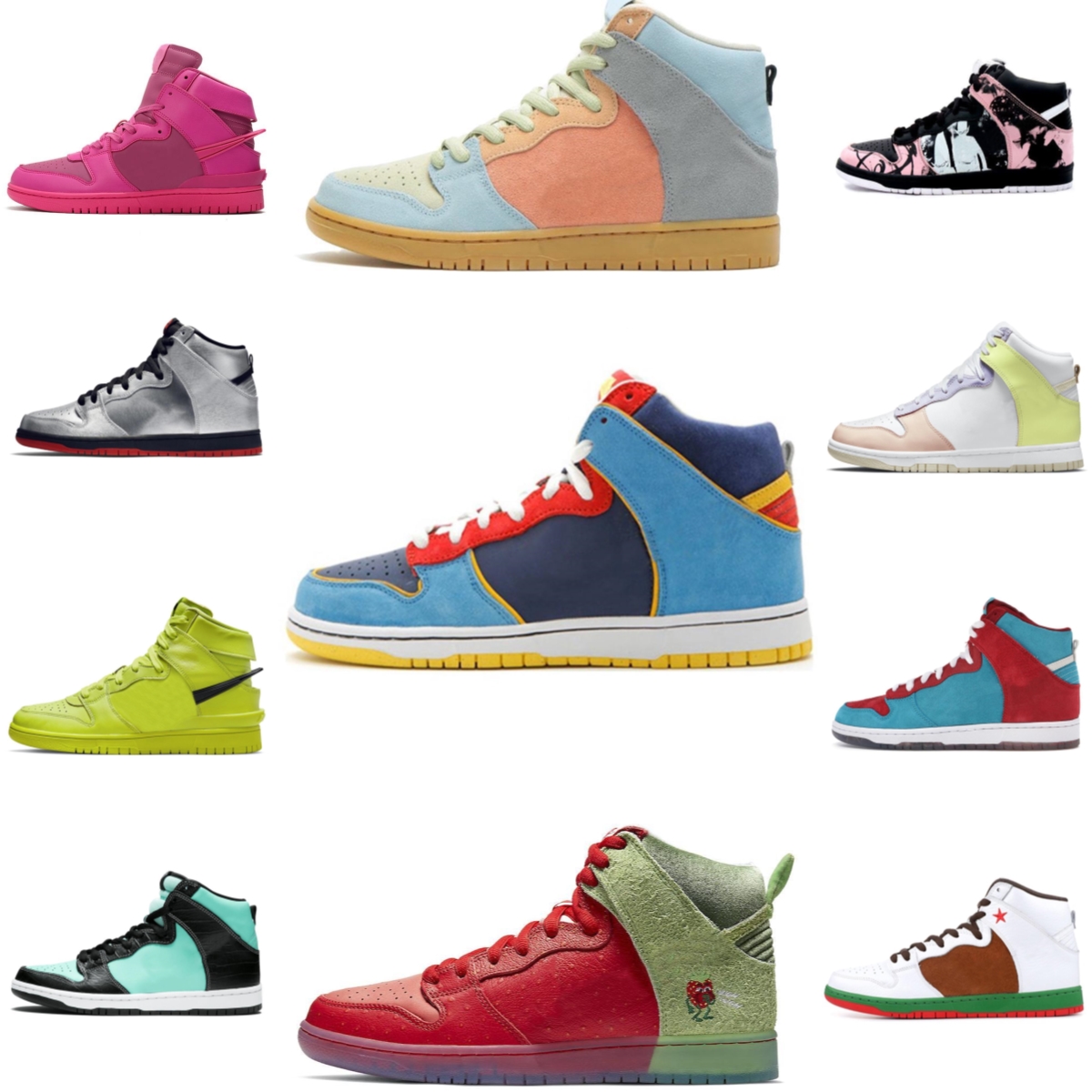 Mens Women's Basketball Sneakers Ambush X High Men's Running Shoes Syracuse Triple White Black Dark Sulfur Flash Lime Premier Twist Chicago Royal Team Red size:36-45, Pay for box
Mens Women's Basketball Sneakers Ambush X High Men's Running Shoes Syracuse Triple White Black Dark Sulfur Flash Lime Premier Twist Chicago Royal Team Red size:36-45, Pay for box