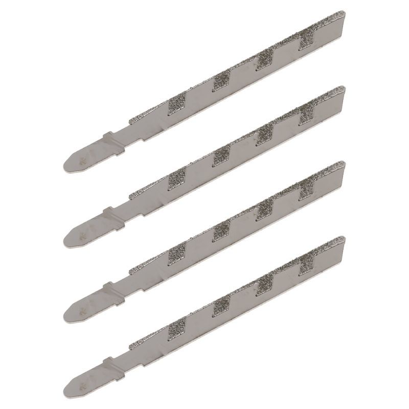 101 mm Diamond Jig Saw blades T-shaft Jigsaw Blade Grid 40 For granite Tegel Ceram