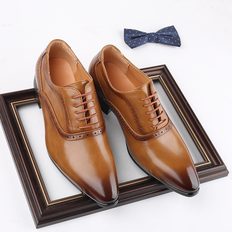 Men Dress Shoes Formal Wedding Party Shoes For Men Brogue Shoes Luxury Brand Mens Oxfords, Black
Men Dress Shoes Formal Wedding Party Shoes For Men Brogue Shoes Luxury Brand Mens Oxfords, Black