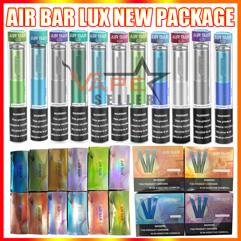Air Bar Lux Disposable Vape Pen E Cigarette Kit With 500mAh Battery 2.7ml Pods 1000 Puffs Dab Device VS Airbar Max
Air Bar Lux Disposable Vape Pen E Cigarette Kit With 500mAh Battery 2.7ml Pods 1000 Puffs Dab Device VS Airbar Max