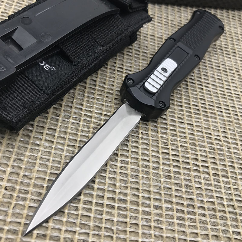 BM 3300 Straight Knife Automatic Knife Out the front Double Action Auto D2 Spear Point Plain Tactical Knife EDC Tools Outdoor Survival Hunting Knives
BM 3300 Straight Knife Automatic Knife Out the front Double Action Auto D2 Spear Point Plain Tactical Knife EDC Tools Outdoor Survival Hunting Knives