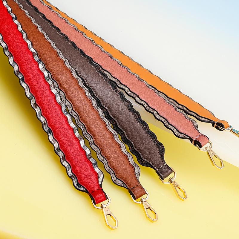 Bag Parts & Accessories Wave Stitching Color Fashion Leather Crossbody Messenger Ladies Handbag Shoulder Strap Belt
Bag Parts & Accessories Wave Stitching Color Fashion Leather Crossbody Messenger Ladies Handbag Shoulder Strap Belt