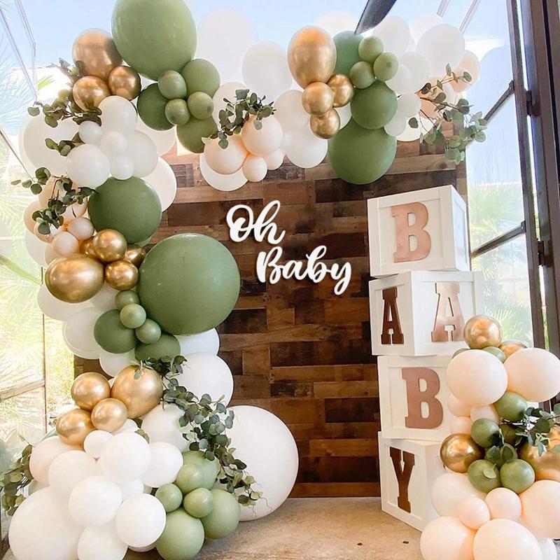 Party Decoration Green Silver Macaron Metal Balloon Garland Arch Wedding Birthday Balloons For Kids Baby Shower
Party Decoration Green Silver Macaron Metal Balloon Garland Arch Wedding Birthday Balloons For Kids Baby Shower