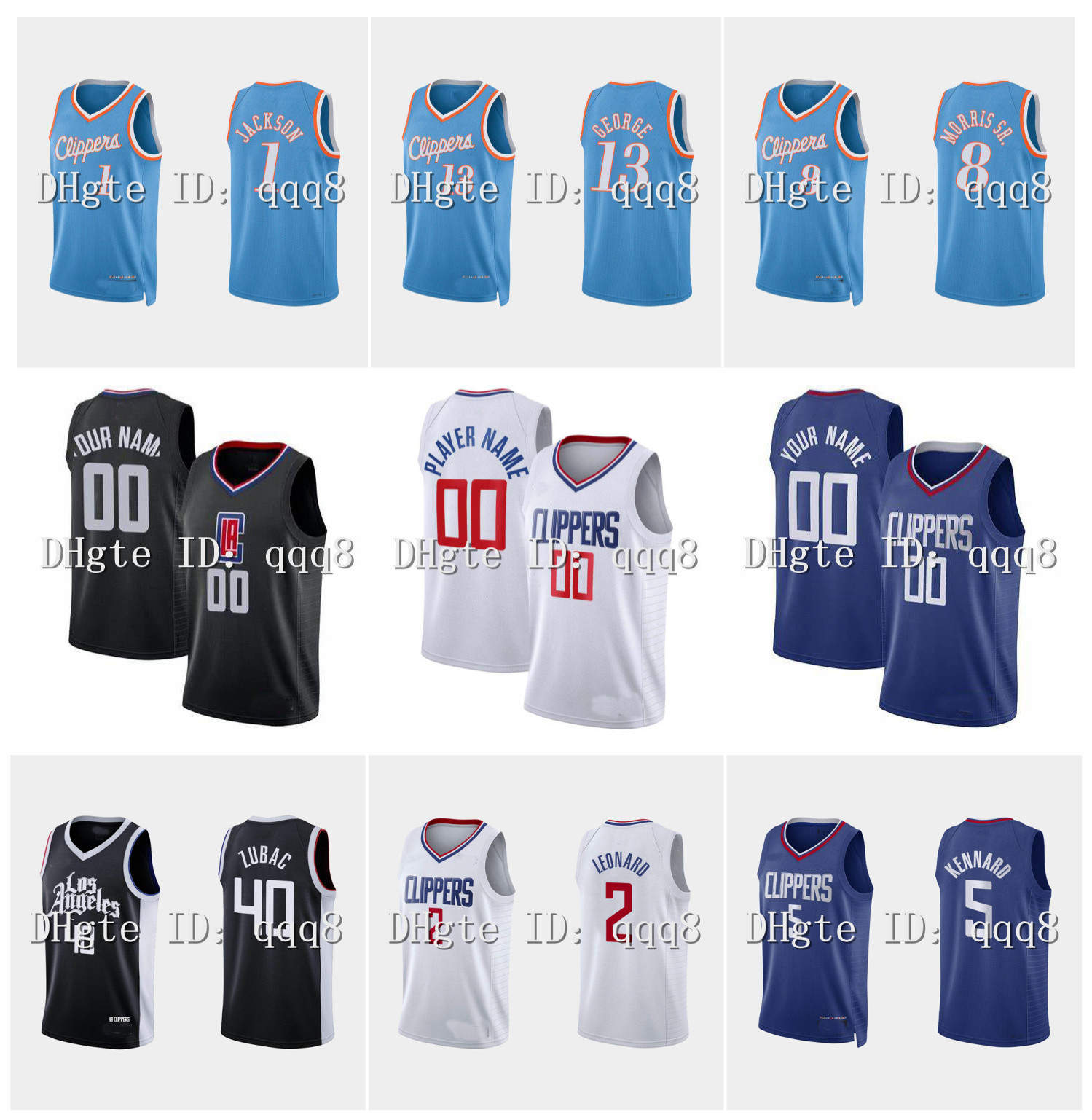 21 22 75th City Kawhi Basketball Jerseys 1 Reggie Jackson 2 Leonard Paul 13 George 8 Marcus Morris 5 Luke Kennard 40 Ivica Zubac 14 Mann Stitching Name Number, As pic
21 22 75th City Kawhi Basketball Jerseys 1 Reggie Jackson 2 Leonard Paul 13 George 8 Marcus Morris 5 Luke Kennard 40 Ivica Zubac 14 Mann Stitching Name Number, As pic