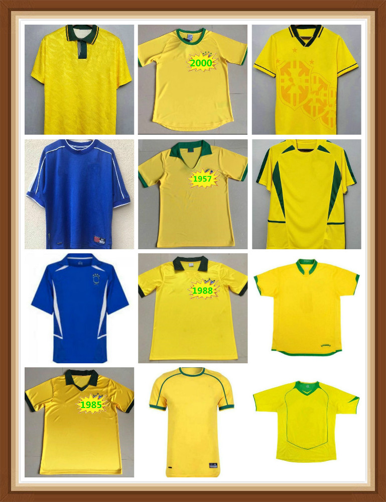 94 98 20 02 04 06 BRAZlL retro soccer jersey ronaldo ROMARIO KAKA RONALDINHO maillot de futol r.carlos BraziI brazilian Football shirt, Black;yellow
94 98 20 02 04 06 BRAZlL retro soccer jersey ronaldo ROMARIO KAKA RONALDINHO maillot de futol r.carlos BraziI brazilian Football shirt, Black;yellow
