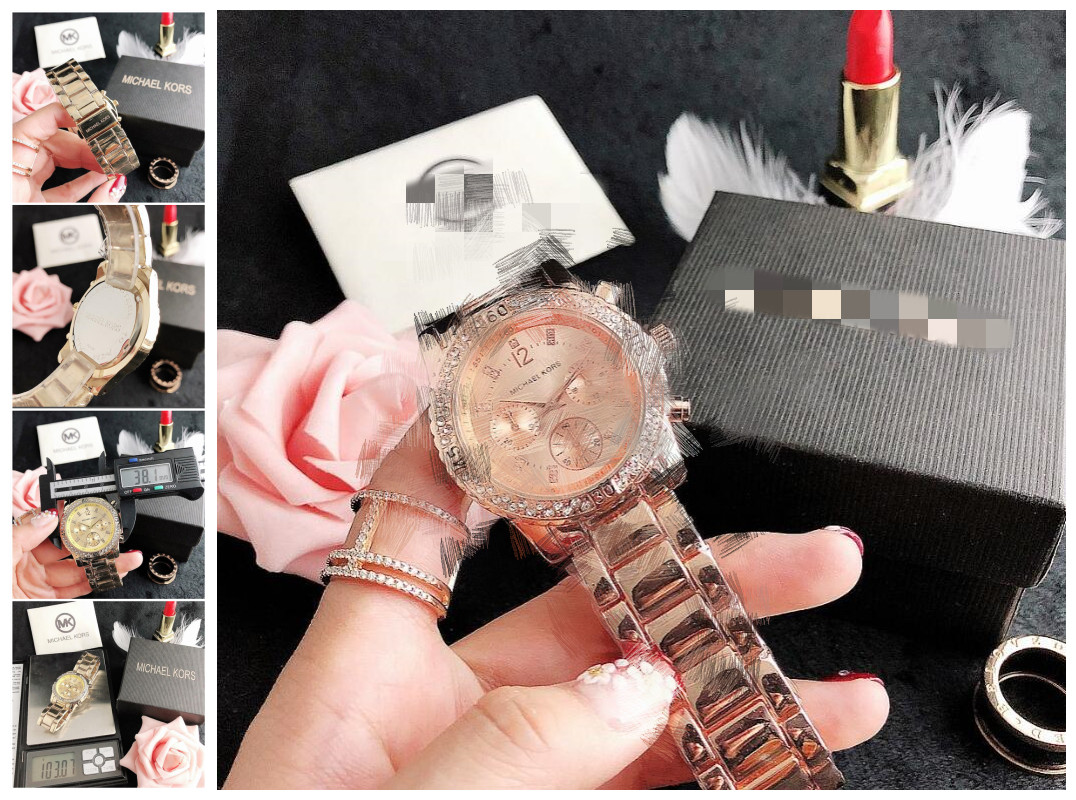 017 michaelmkkors Fashion designer Diamond Watches women Girl Big letters women Clock Wristwatch steel band watch Quartz watch men, Black;brown
017 michaelmkkors Fashion designer Diamond Watches women Girl Big letters women Clock Wristwatch steel band watch Quartz watch men, Black;brown