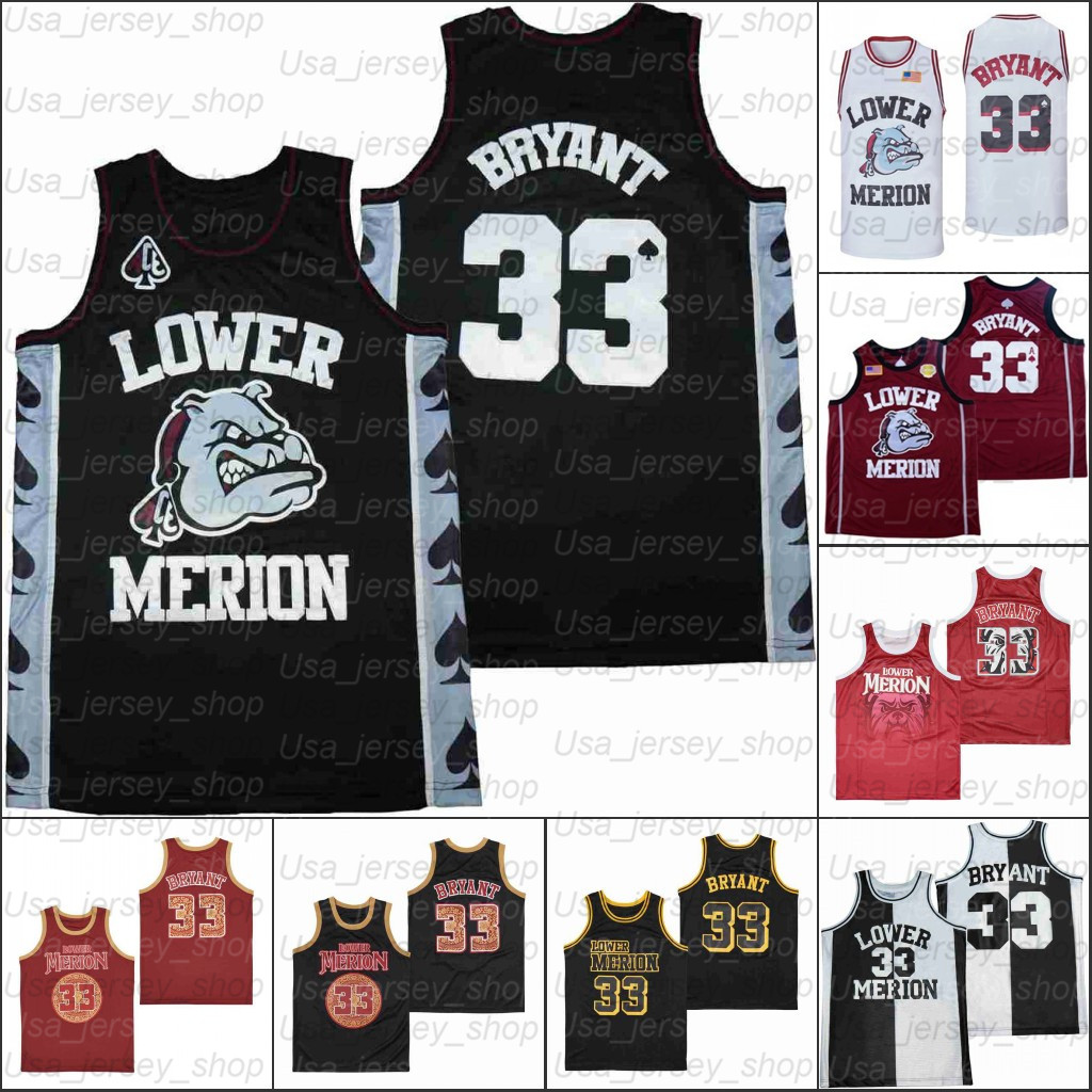 Lower Merion High School Jersey 33 Basketball Jerseys Black Red White Movie TV, As photo
Lower Merion High School Jersey 33 Basketball Jerseys Black Red White Movie TV, As photo