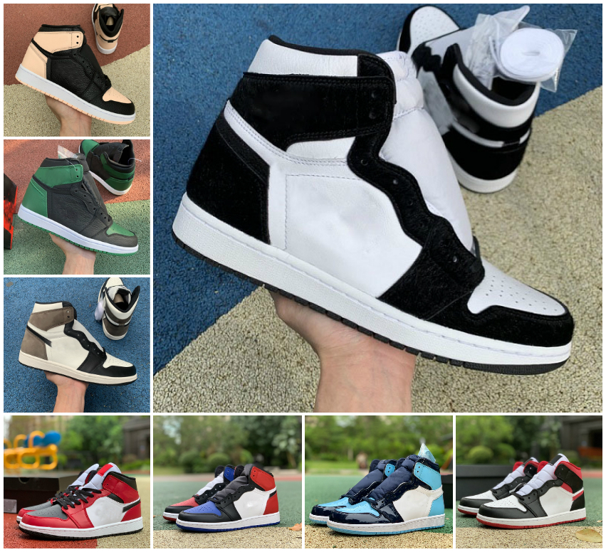 2021 High 1 1s basketball shoes OG Hyper Royal Pine Green Black red Toe University Blue Smoke Grey Obsidian UNC Dark Mocha Twist Banned men women running sneakers, Box
2021 High 1 1s basketball shoes OG Hyper Royal Pine Green Black red Toe University Blue Smoke Grey Obsidian UNC Dark Mocha Twist Banned men women running sneakers, Box