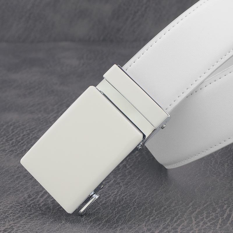 Belts High Quality Casual White Automatic Buckle Designers Men Fashion 3.5cm Wide Ceinture Homme, Black
Belts High Quality Casual White Automatic Buckle Designers Men Fashion 3.5cm Wide Ceinture Homme, Black
