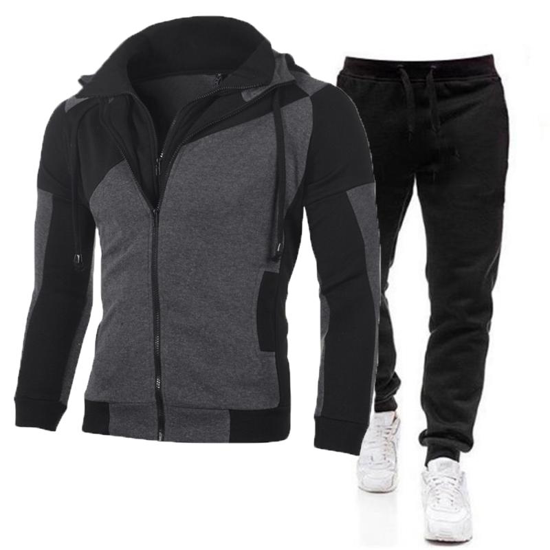 Running Sets Autumn Winter Men's Warm Tracksuit Hooded Zipper Coat And Sweatpants 2 Piece Sports Suit Workout Sportswear Gym Fitness Set, Auburn
Running Sets Autumn Winter Men's Warm Tracksuit Hooded Zipper Coat And Sweatpants 2 Piece Sports Suit Workout Sportswear Gym Fitness Set, Auburn