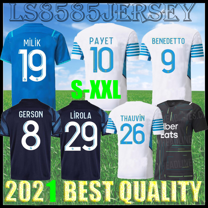 21 22 Marseille Soccer jersey PAYET GERSON Cengiz Under Olympique milik maillot de foot om 2021 Camiseta RONGIER KONRAD BENEDETTO KAMARA MEN, Black;yellow
21 22 Marseille Soccer jersey PAYET GERSON Cengiz Under Olympique milik maillot de foot om 2021 Camiseta RONGIER KONRAD BENEDETTO KAMARA MEN, Black;yellow