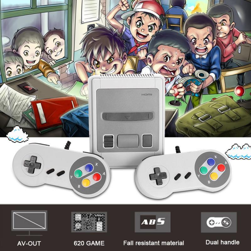 Game Controllers & Joysticks Super SNES SFC Mini Family TV Video Console Retro AV Out With Wired Gamepad Gamepads
Game Controllers & Joysticks Super SNES SFC Mini Family TV Video Console Retro AV Out With Wired Gamepad Gamepads