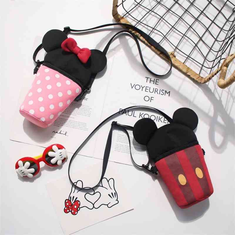 Lmt0810 boys and girls cute cartoon pencil case shape diagonal snack bag, Red 
Lmt0810 boys and girls cute cartoon pencil case shape diagonal snack bag, Red