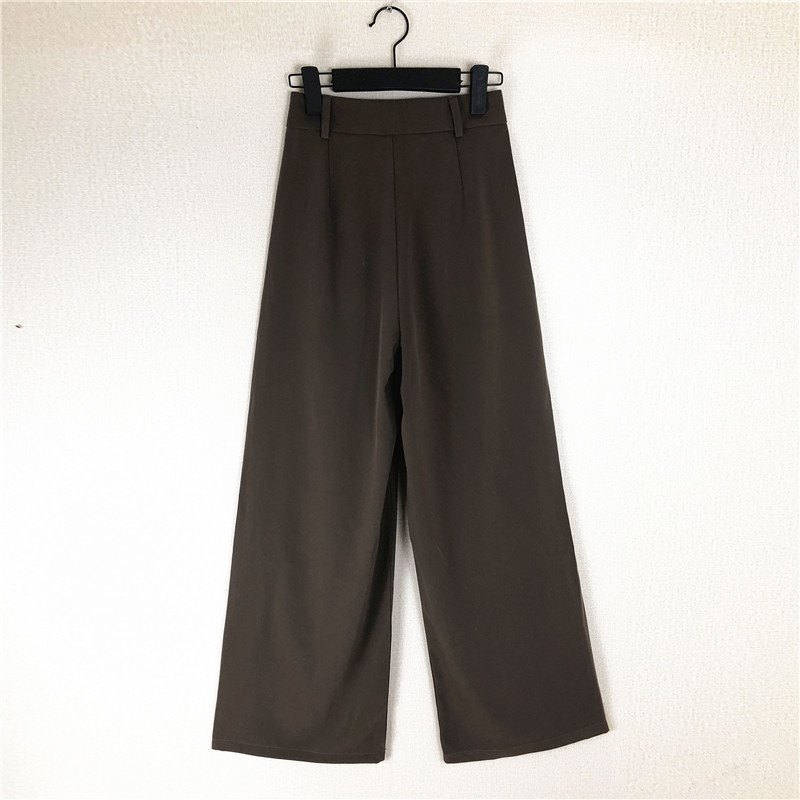 Solid Vintage Zipper Women Pants Korean Fashion Spring Female High Waist Casual Work Wear Trousers 8890 50 210506