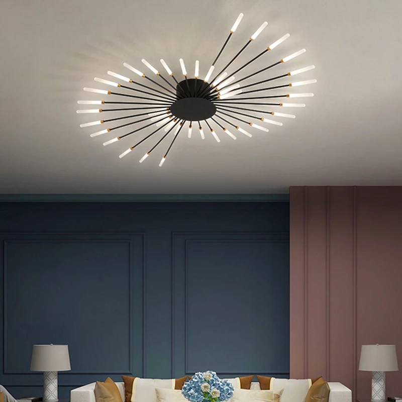 Modern LED Chandelier Lighting Ceiling Chandeliers lamp For Living Room Bedroom Kitchen Lustre Indoor Light Decoration Fixture Lights