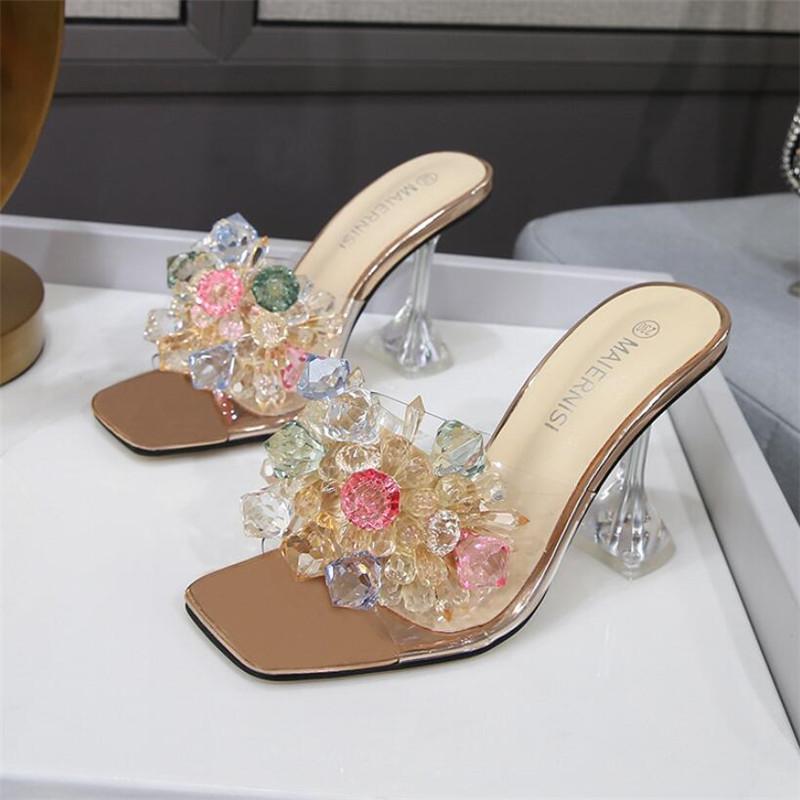 Dress Shoes MAIERNISI Summer Women Pumps PVC Transparent High Heels Sandals Sexy Square Toe Mules Wedding Party Brand Fashion, Silver
Dress Shoes MAIERNISI Summer Women Pumps PVC Transparent High Heels Sandals Sexy Square Toe Mules Wedding Party Brand Fashion, Silver
