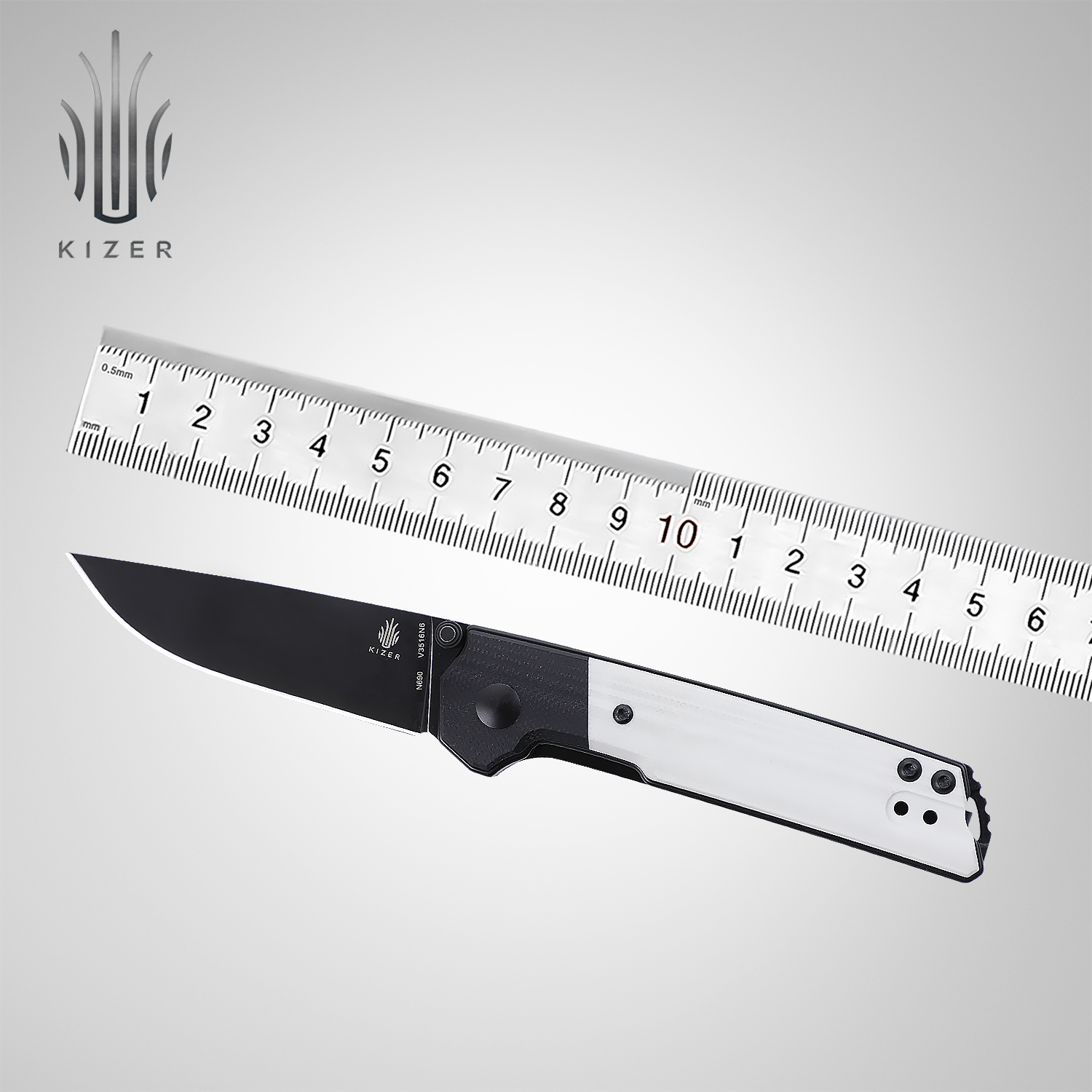 Kizer Foding Knife V3516N5/N6 Domin Mini 2021 New Stonewashed or Back Bade with G10 Hande Compact Version EDC Knife
Kizer Foding Knife V3516N5/N6 Domin Mini 2021 New Stonewashed or Back Bade with G10 Hande Compact Version EDC Knife