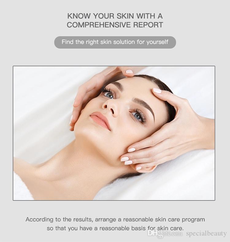 2021 Face Skin Analyzer Professional Digital Artistry Magic Mirror Scanner