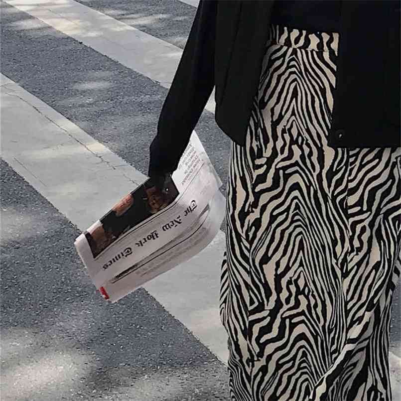 WERUERUYU Women Zebra Print Knitted Skirt Straight-Fit Elastic Waist Back Split Midi Length Vintage Ladies Outfits 210702, Picture color long
WERUERUYU Women Zebra Print Knitted Skirt Straight-Fit Elastic Waist Back Split Midi Length Vintage Ladies Outfits 210702, Picture color long